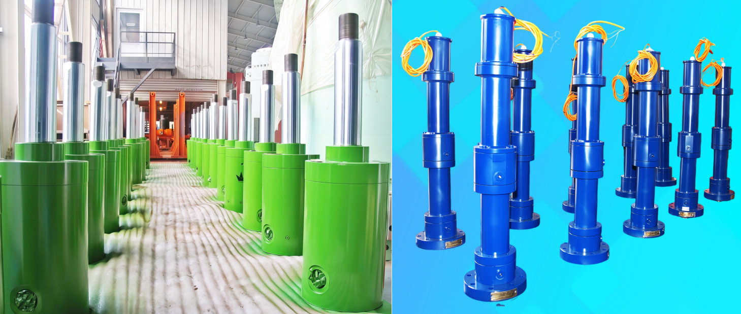 UY series 25Mpa  metallurgical and heavy duty machinery hydraulic cylinder factory