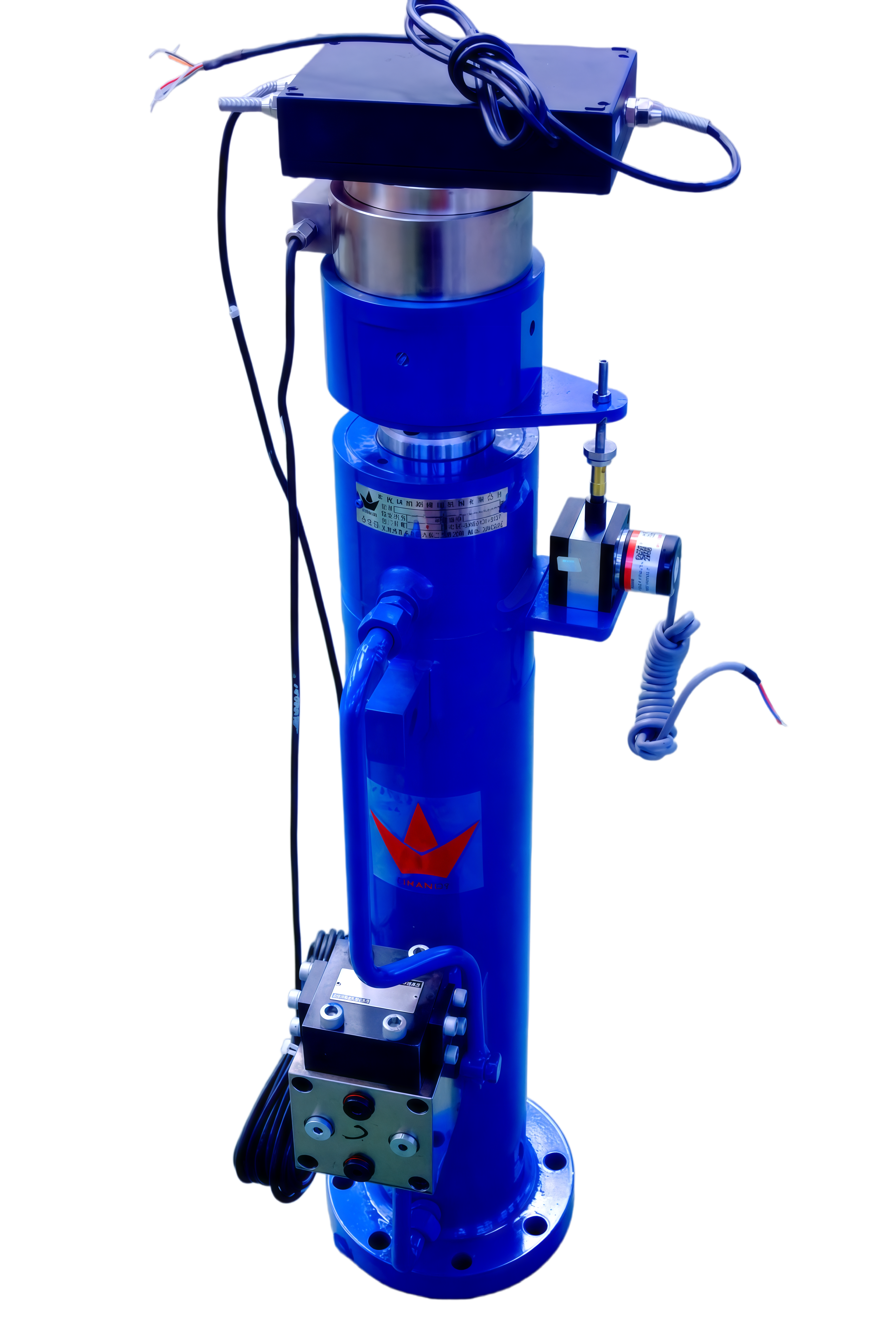 Návrh hydraulického systému pre synchronné zdvíhanie 8 valcov pomocou rozdeľovača série UF