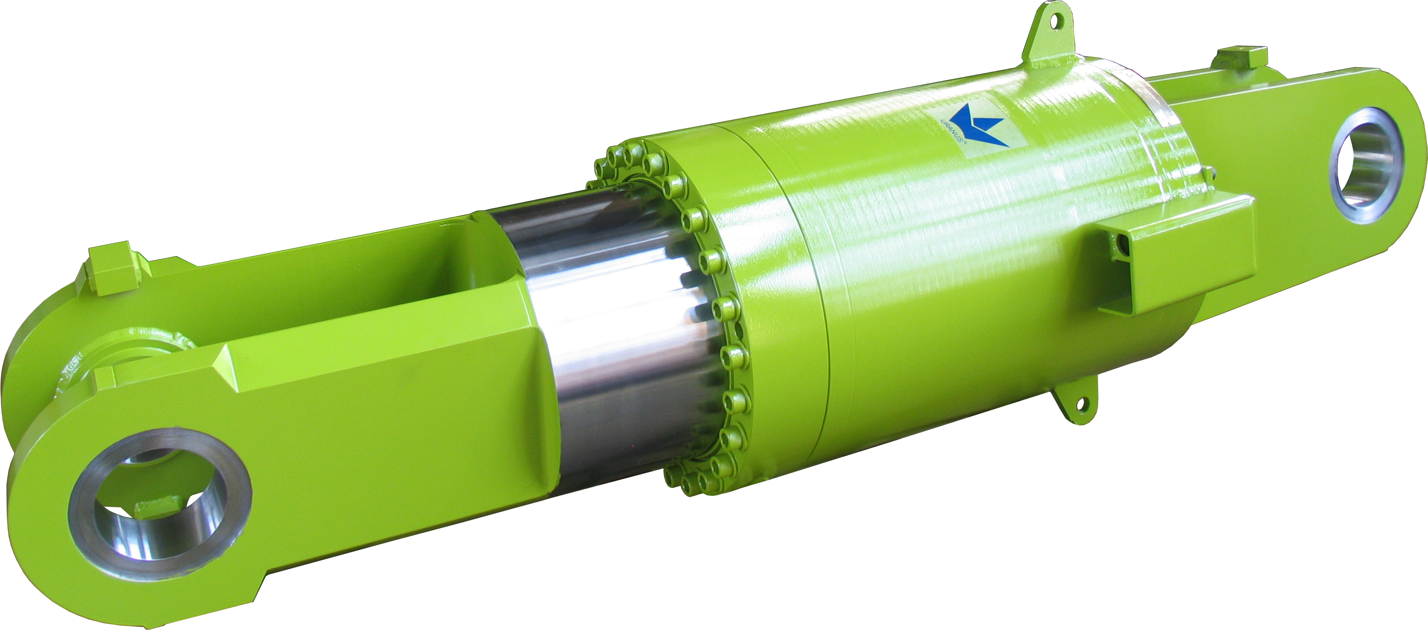 Højfrekvent servohydraulikcylinder med hydrostatisk leje til industrielle anvendelser