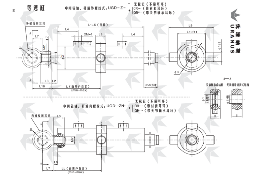 Construction Machinery Hydraulic Cylinder details