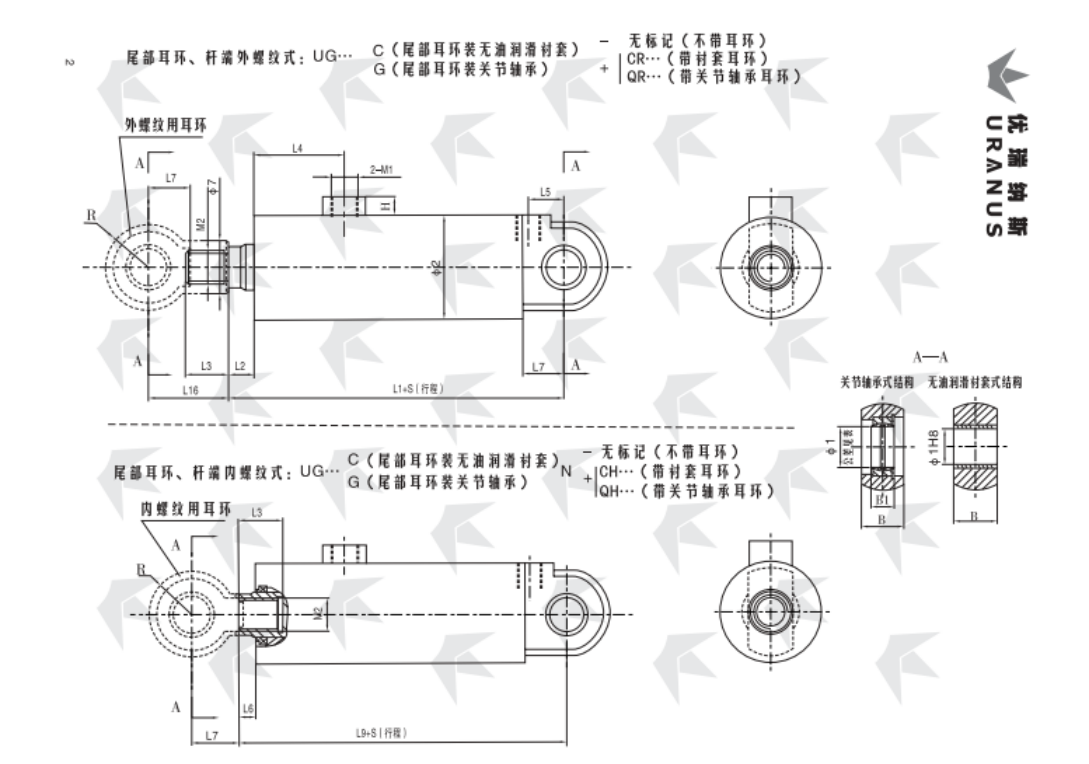 Construction Machinery Hydraulic Cylinder factory