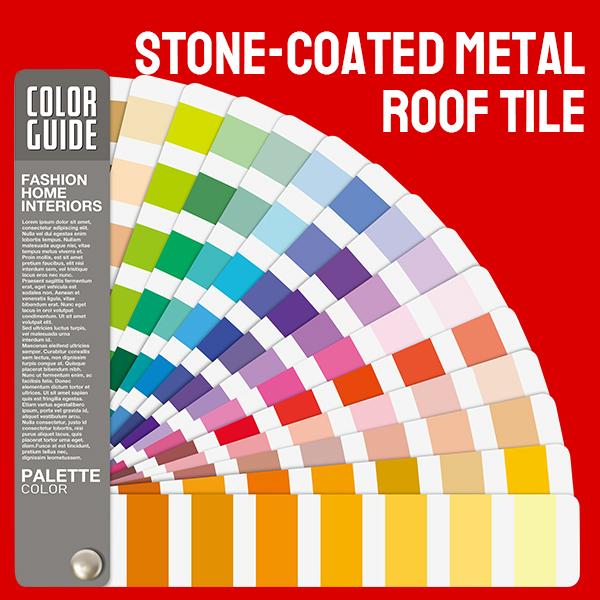 Color card-Stone Coated Metal Roof Tile