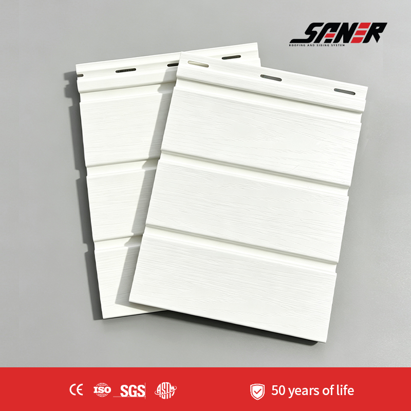 D6 PVC Soffit-A Perforated Panel – 12" Exterior Soffit with Central Ventilation