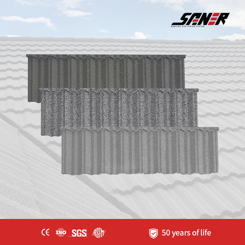 Classic Tile - Traditional Stone Coated Roofing Sheets for Weather Resistant Building Projects