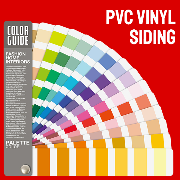 Color card-PVC Vinyl Siding