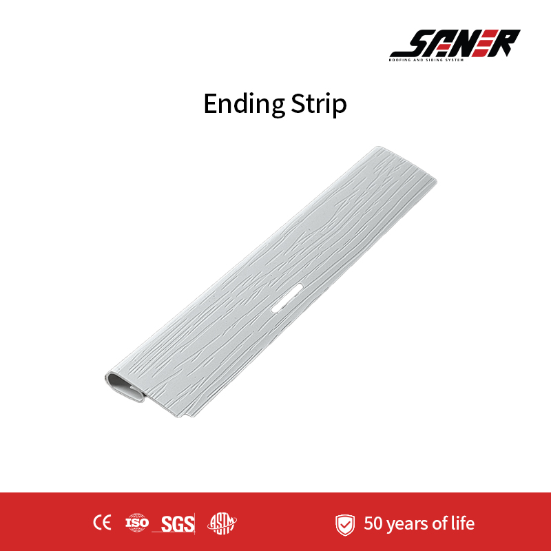 PVC Ending Strip for Vinyl Siding – Finishing Trim Accessory