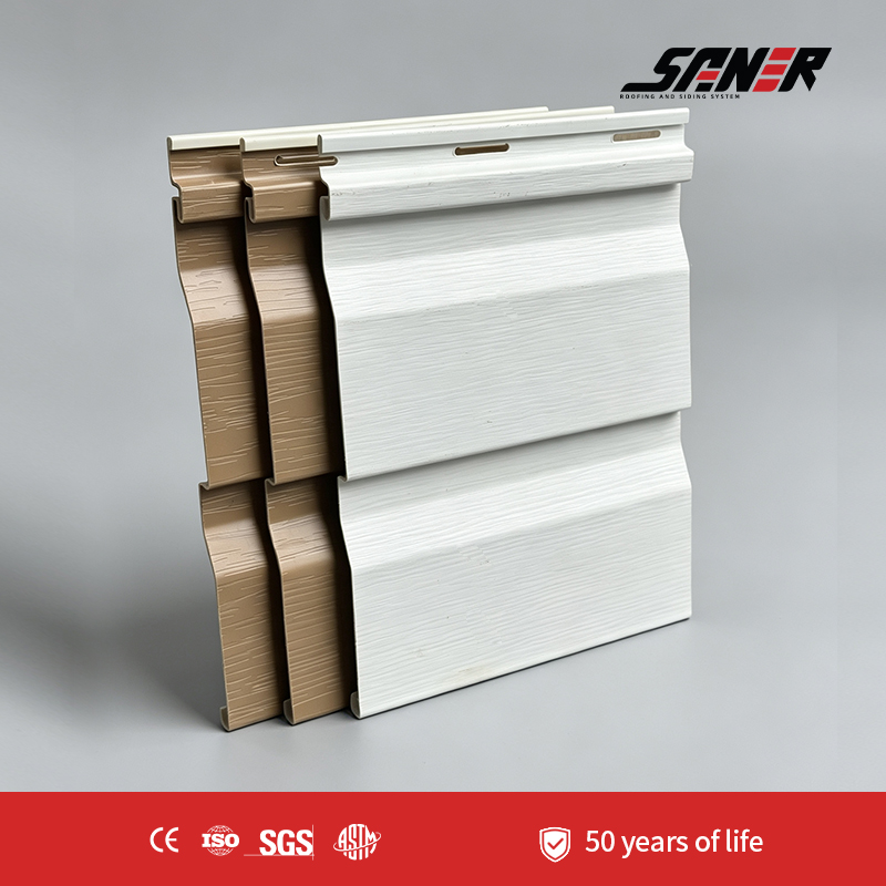 9 inch PVC Dutch Vinyl Siding - Exterior Wall Cladding Panels for European Style House Decoration