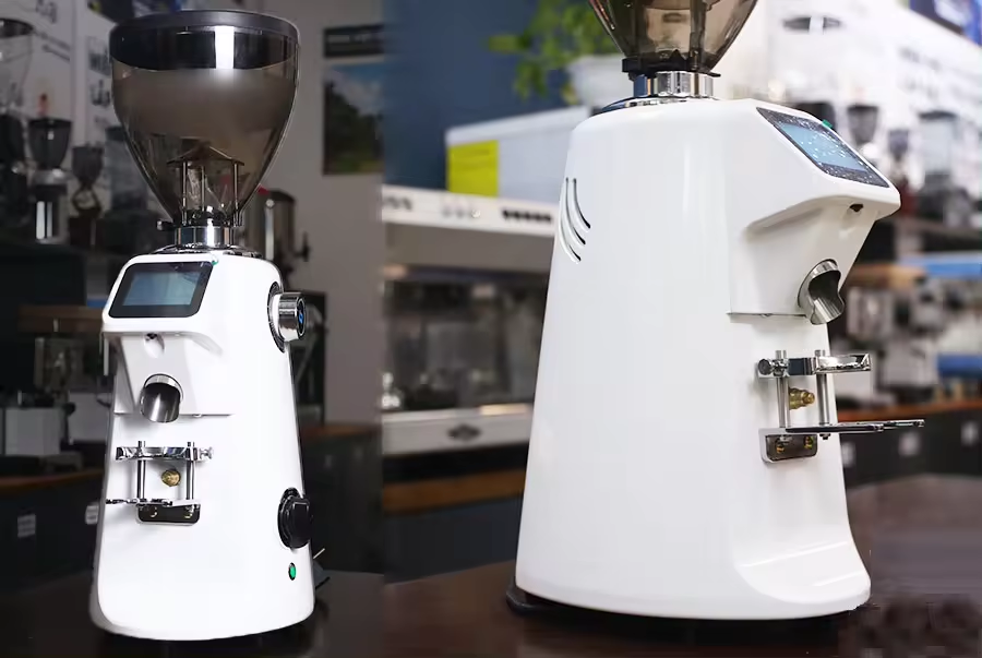 manual cafe industrial professional led commercial espresso 74mm stainless steel electric coffee grinder-12