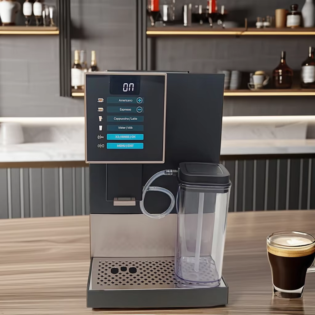 Bean To Cup Milk Expresso Cappuccino Espresso Machine Coffee Maker Full Automatic Coffee Machine With Grinder details