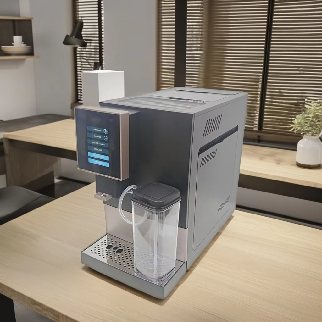 Bean To Cup Milk Expresso Cappuccino Espresso Machine Coffee Maker Full Automatic Coffee Machine With Grinder manufacture