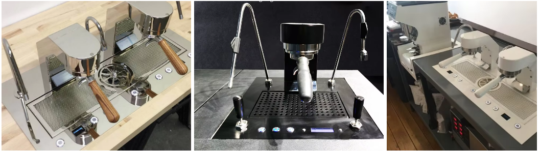Multi-purpose coffe cafe Under counter commercial espersso coffee machine maker details