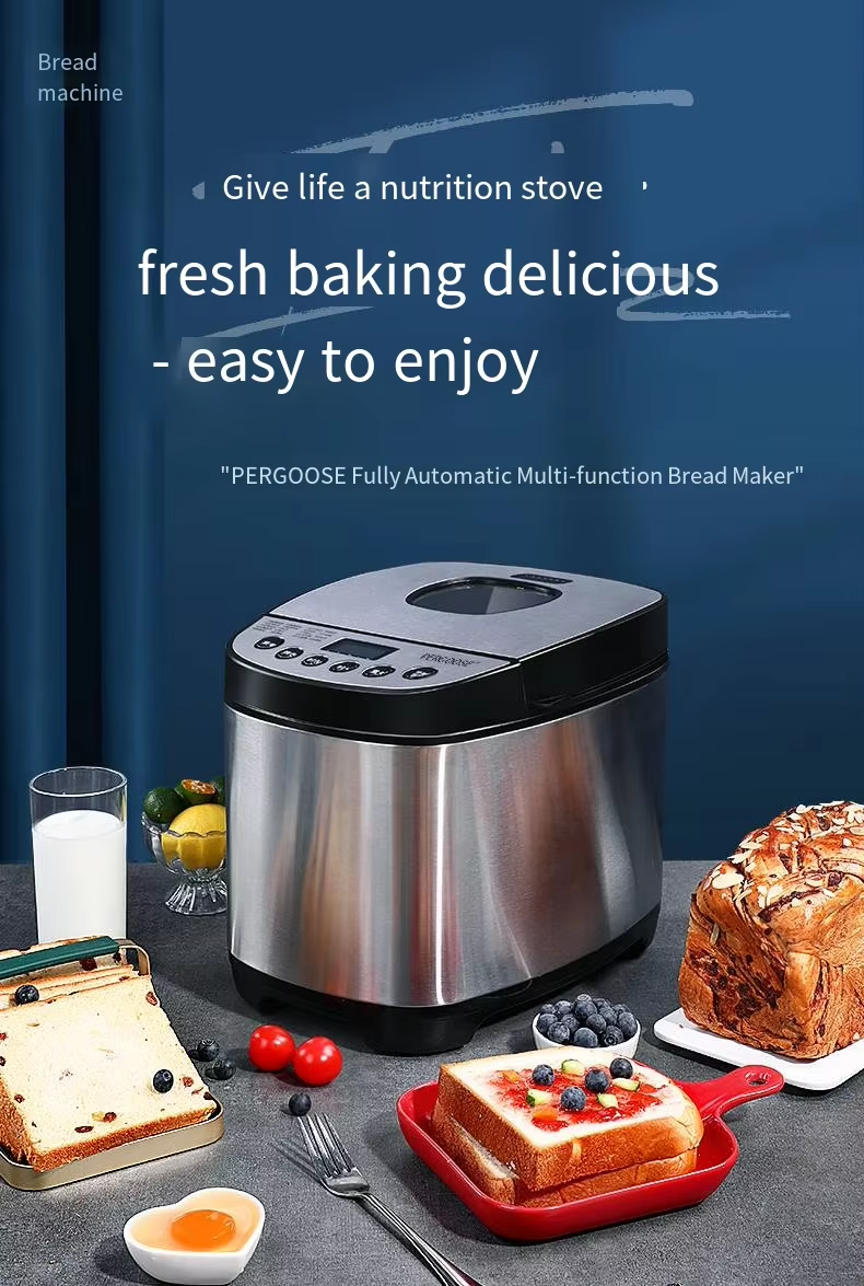 touch screen household compact and automatic customizable settings bread maker machine-14