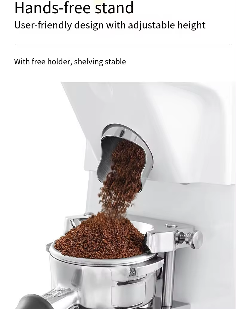 manual cafe industrial professional led commercial espresso 74mm stainless steel electric coffee grinder-14
