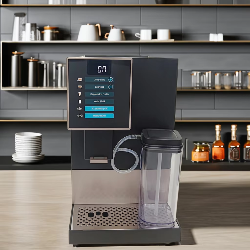 Bean To Cup Milk Expresso Cappuccino Espresso Machine Coffee Maker Full Automatic Coffee Machine With Grinder details