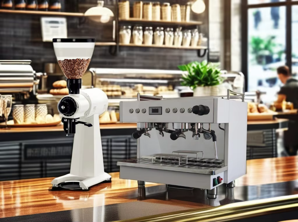 commercial grade espresso machine two group perfect for busy coffee shops and cafs-13