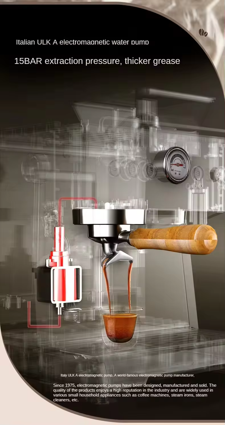 new arrival espresso coffee maker 15 bar touch screen cappuccino automatic coffee machine with grinder-16