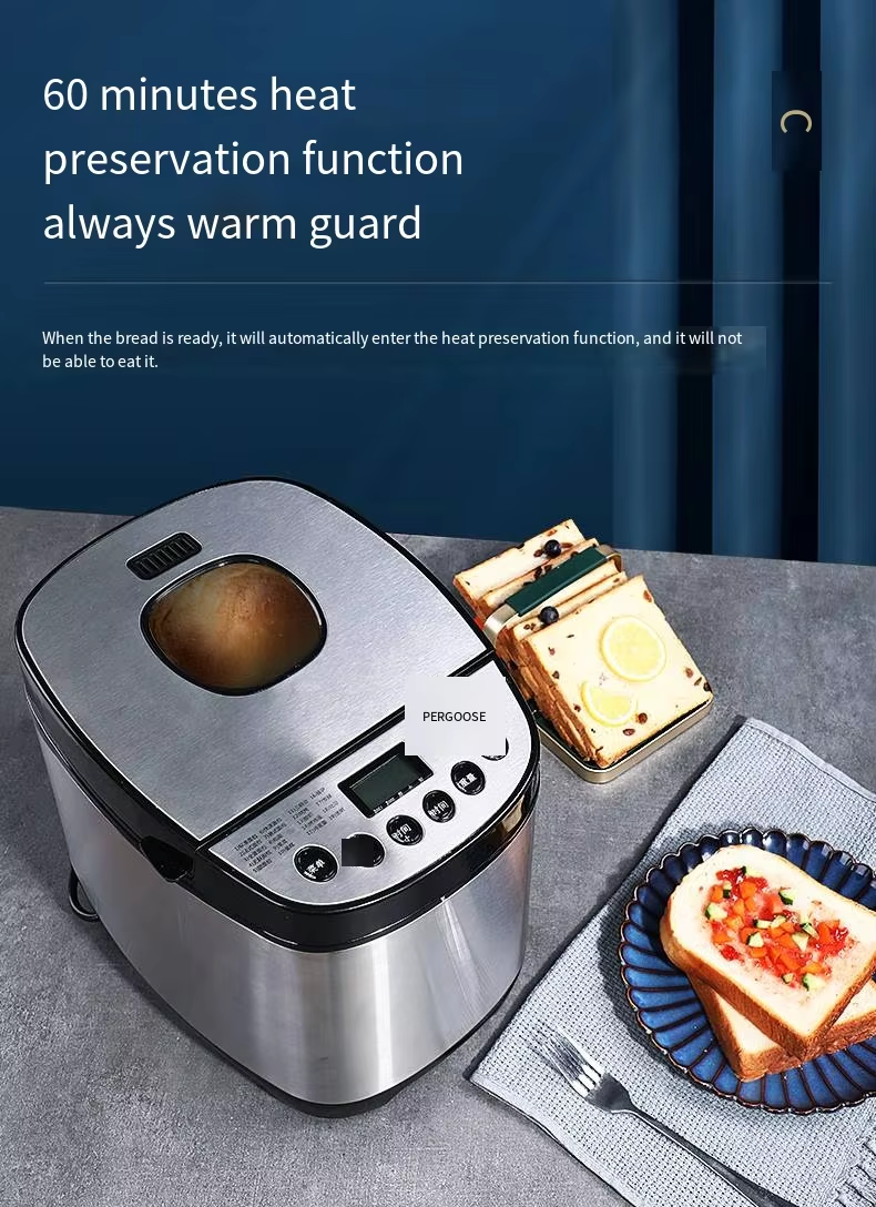 touch screen household compact and automatic customizable settings bread maker machine-17