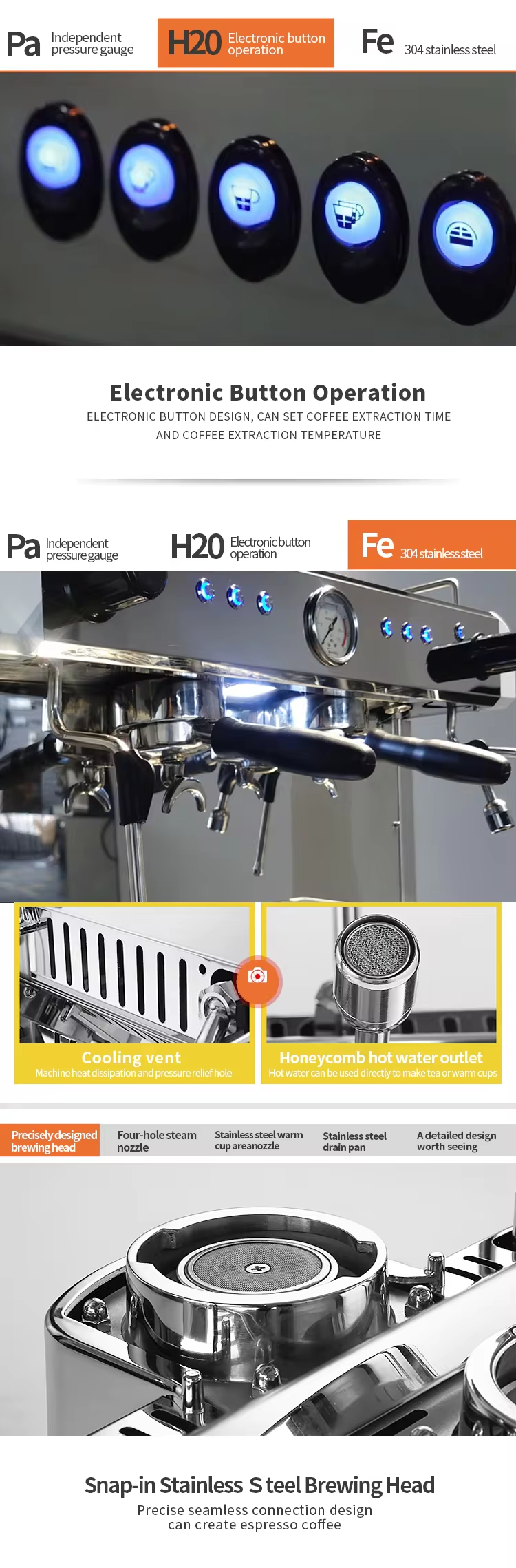 3 in 1 multi functi small commercial mini industrial single boiler espresso machine-14