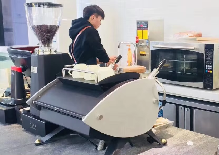 Professional Commercial Single Head Semi - Automatic Espresso Coffee Machine/Cappuccino Latte Coffee Maker details
