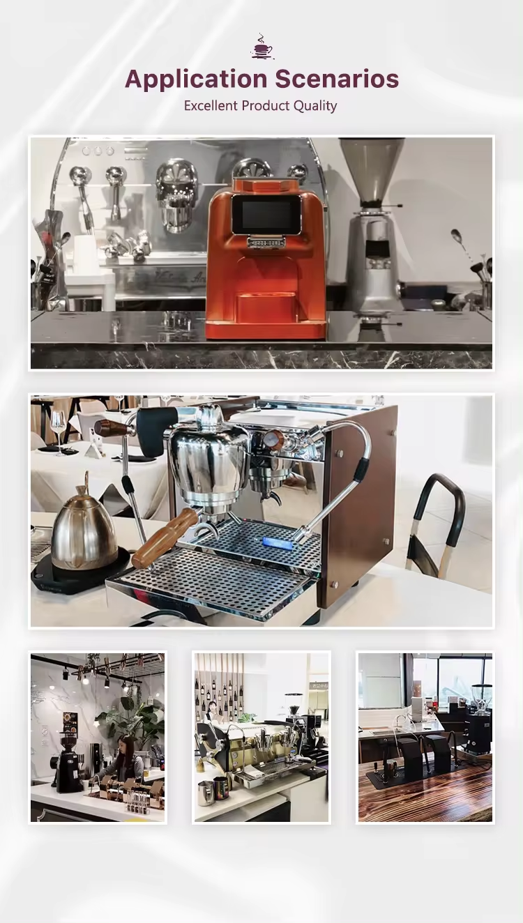 manual cafe industrial professional led commercial espresso 74mm stainless steel electric coffee grinder-20