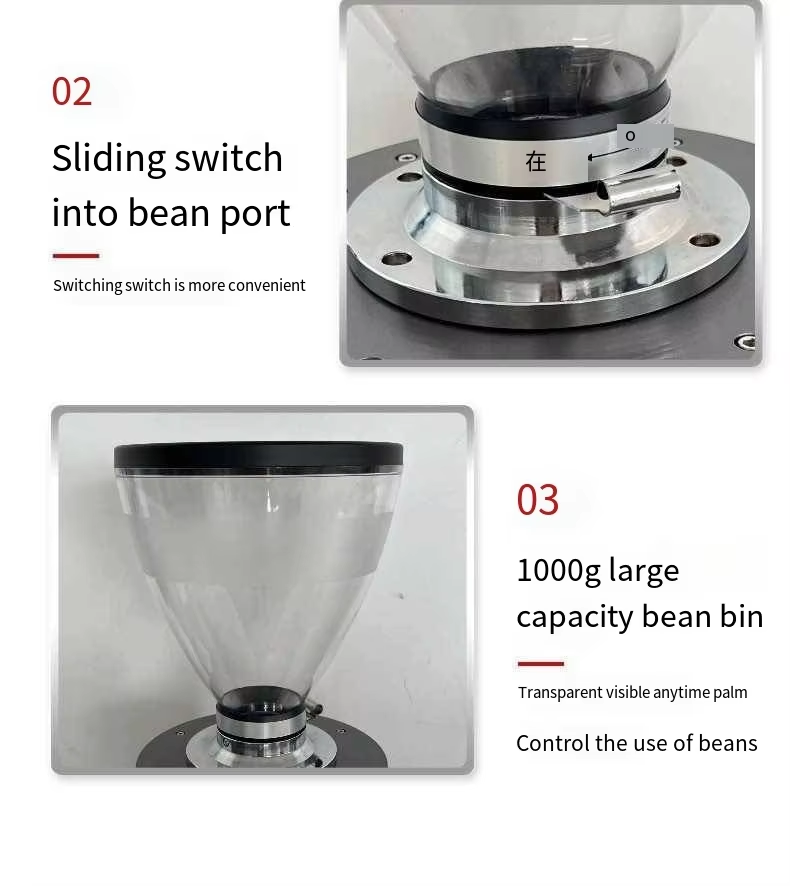 83mm professional touch screen coffee grinder espresso bean grinder machine for sale-22