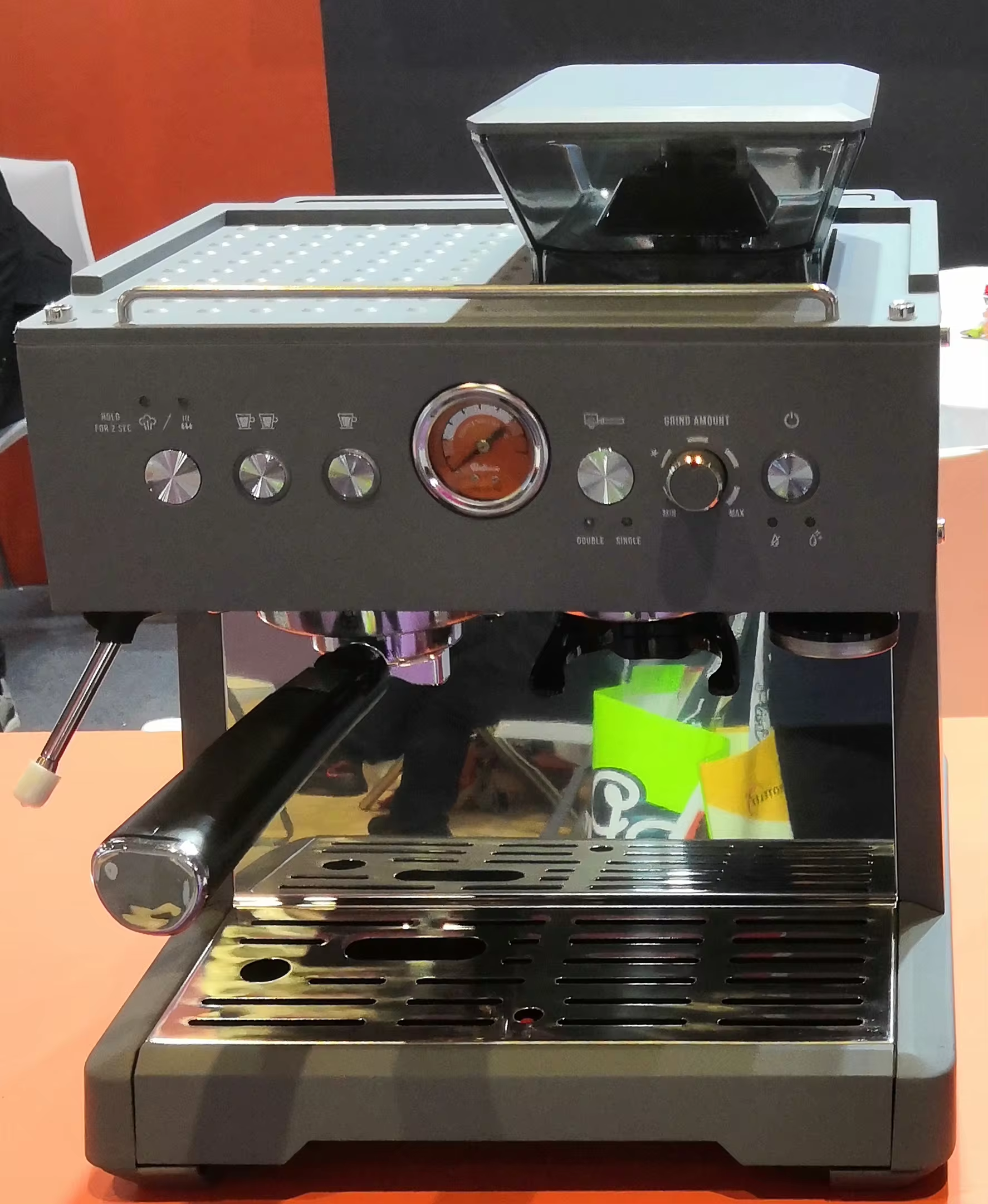 new arrival espresso coffee maker 15 bar touch screen cappuccino automatic coffee machine with grinder-14