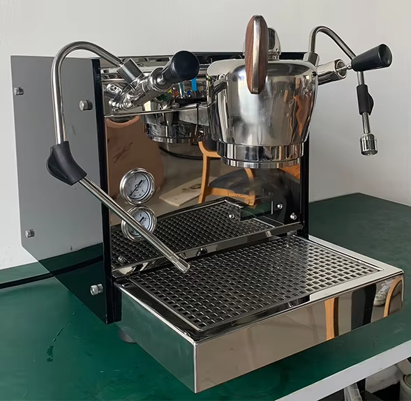Mini double boiler Saturated brewing head rotary pump commercial Italian semi-automatic coffee maker coffee maker manufacture