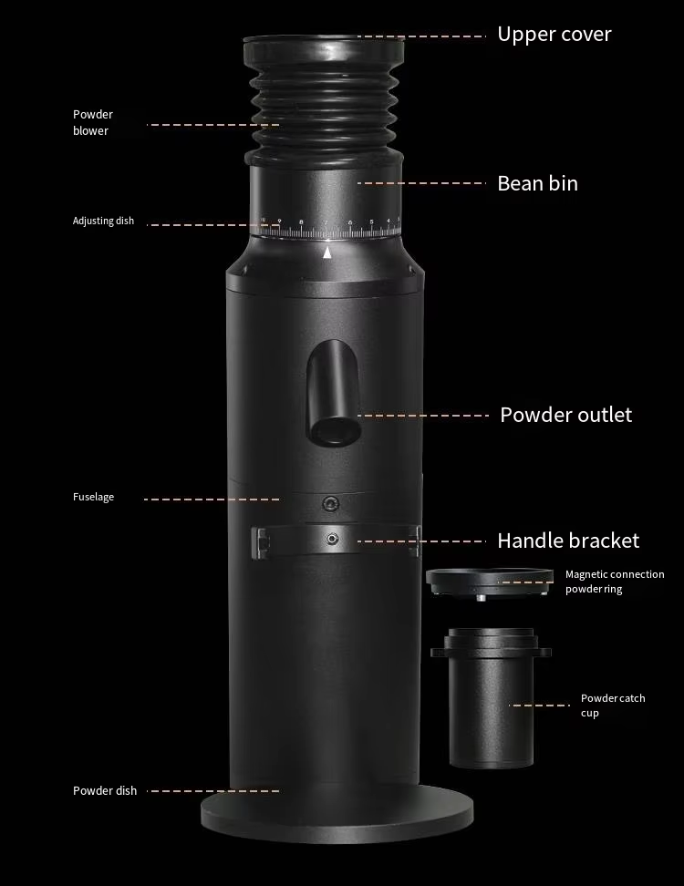 Professional df64v espresso conical burr df64 industrial automatic bean commercial electric coffee grinder supplier