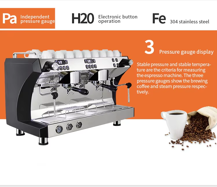 Multi-function Italian Machines Professional Best Espresso Coffee Machine For Business Espresso machine supplier