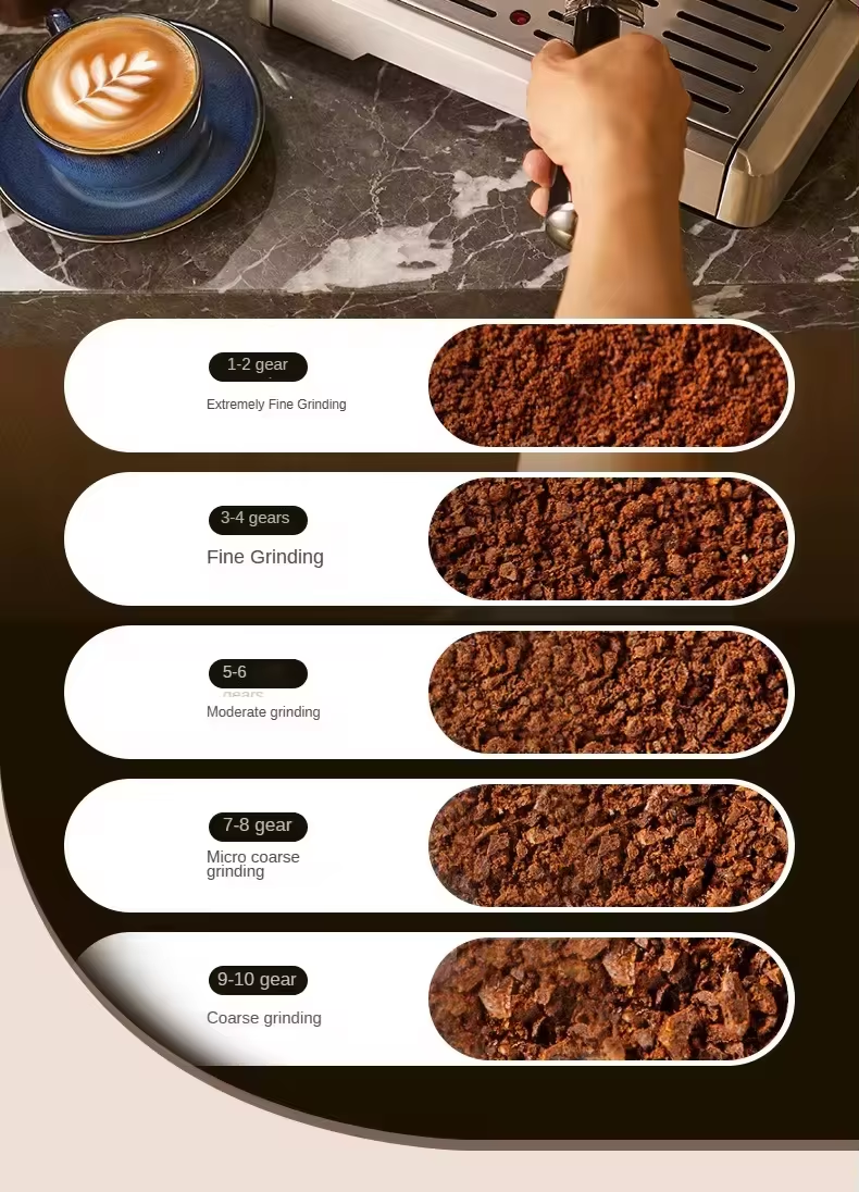 new arrival espresso coffee maker 15 bar touch screen cappuccino automatic coffee machine with grinder-15