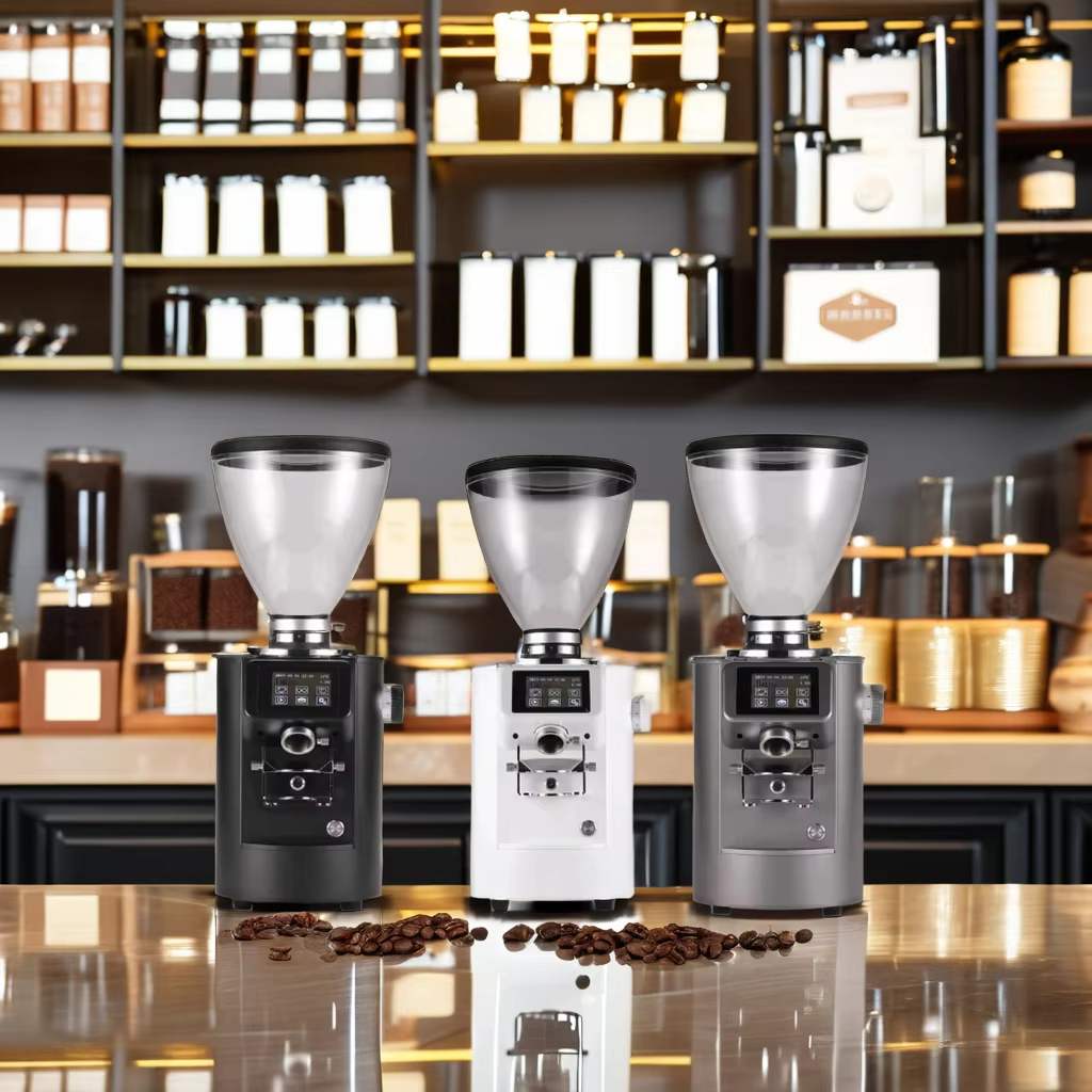 83mm professional touch screen coffee grinder espresso bean grinder machine for sale-14