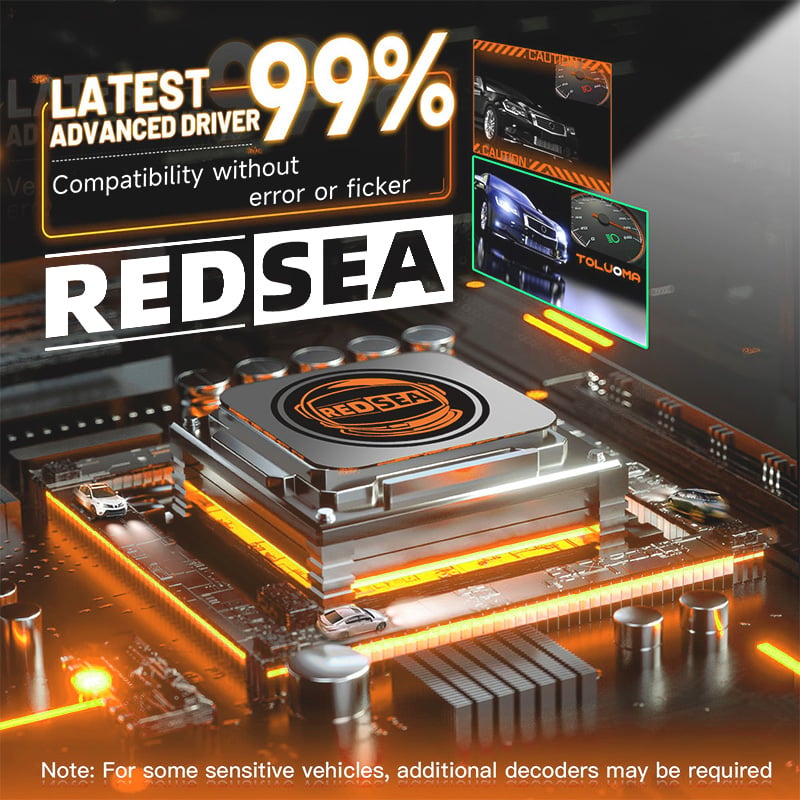 REDSEA R2T LED Headlight Bulb 130W 13000lm