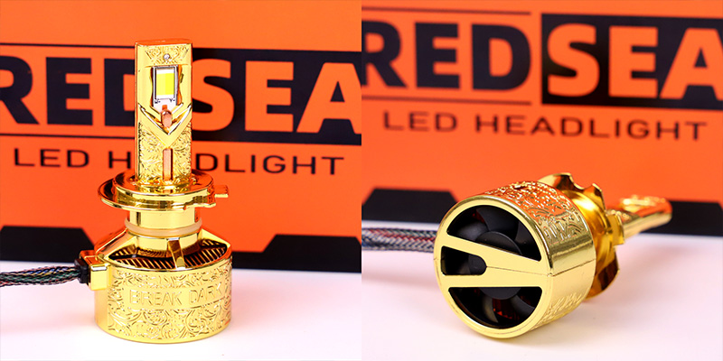 redsea r36t car led headlight 160w 16000lm-2