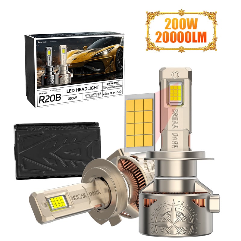 REDSEA R20 LED Headlight Bulbs 200W 20000lm