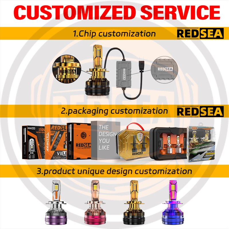 REDSEA R33B Auton led-ajovaloputki 330 W 33000 lm