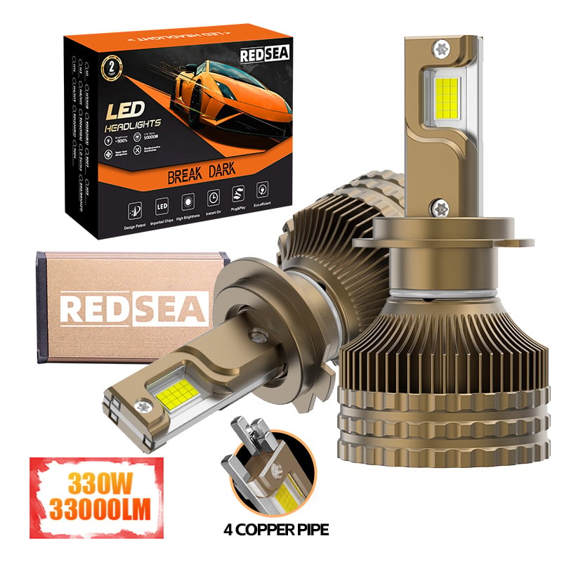 REDSEA R40 LED Headlight Bulbs 330W 33000lm
