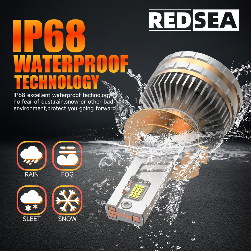 REDSEA R45 LED Motor Koplighpære 200W 20000lm