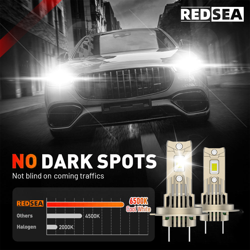 R300 LED Headlight --- RedSea's Exclusive Halogen 1:1 Size, Plug-and-Play Wireless Headlight