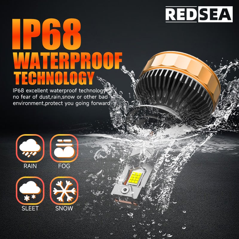 REDSEA R32B 자동차용 LED 헤드라이트 300W 30000lm
