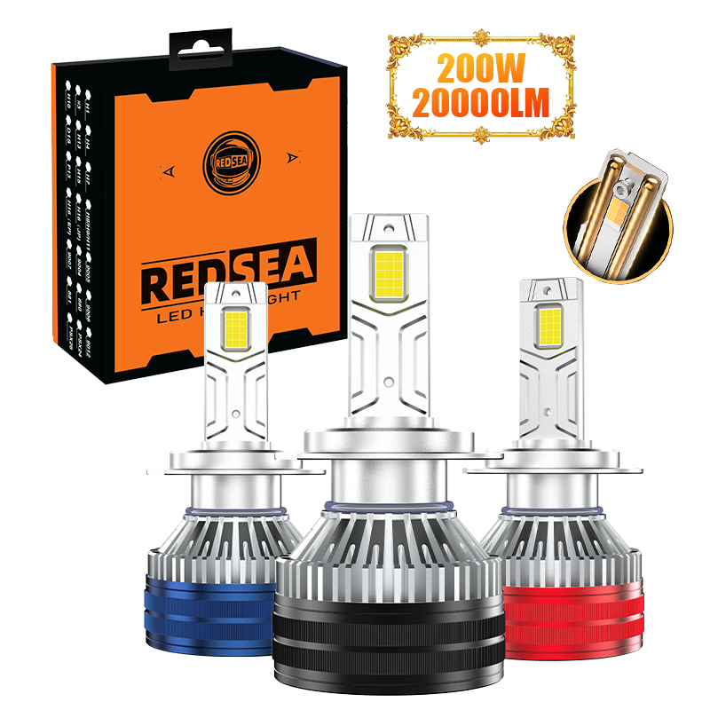 REDSEA R2 LED Headlight Bulb 200W 20000lm