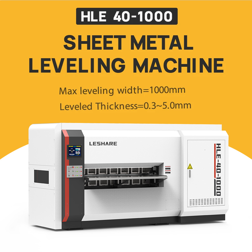 Machine de nivellement métallique HLE40-1000