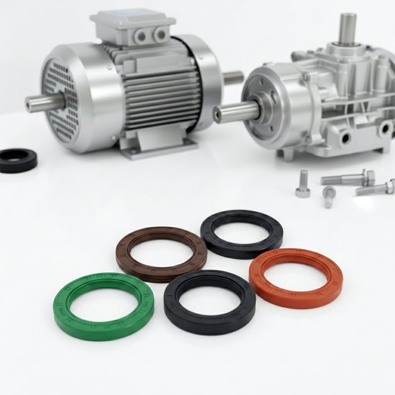 How to prevent hardening and cracking in an aging rubber oil seal?