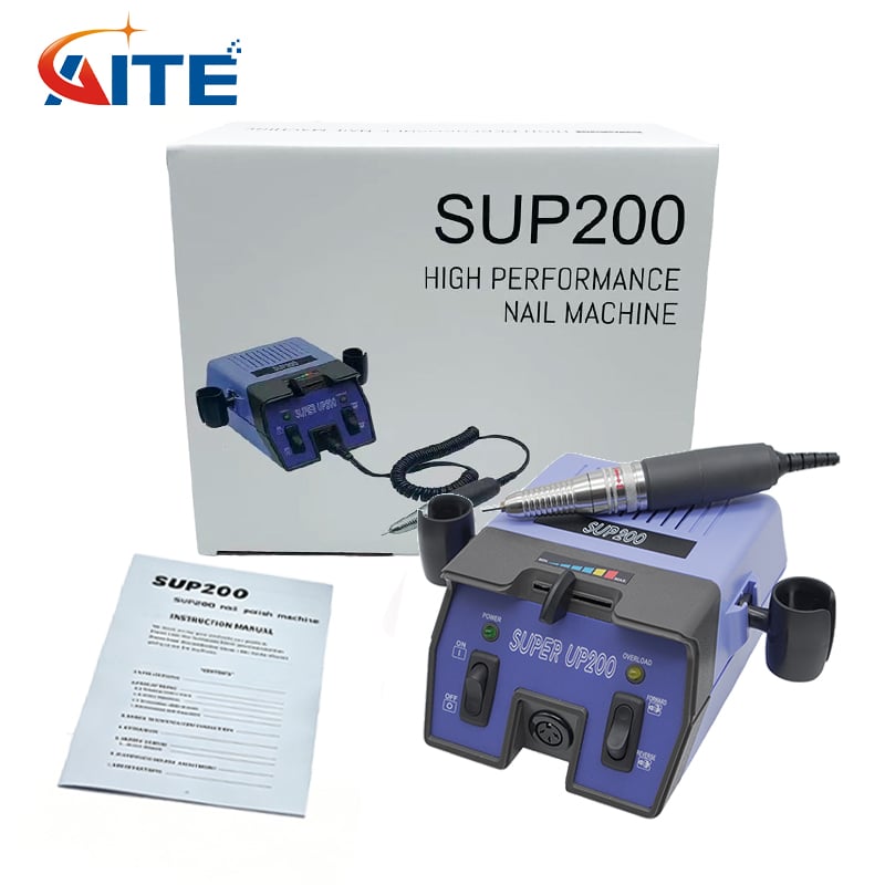Super UP200 Electric Manicure Machine 35000RPM High Speed Nail Drill Professional Portable E-file Salon Supplier