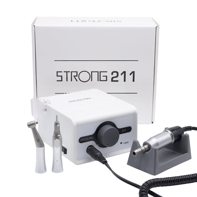 Strong 211 Nail Drill Machine with 108E Handpiece