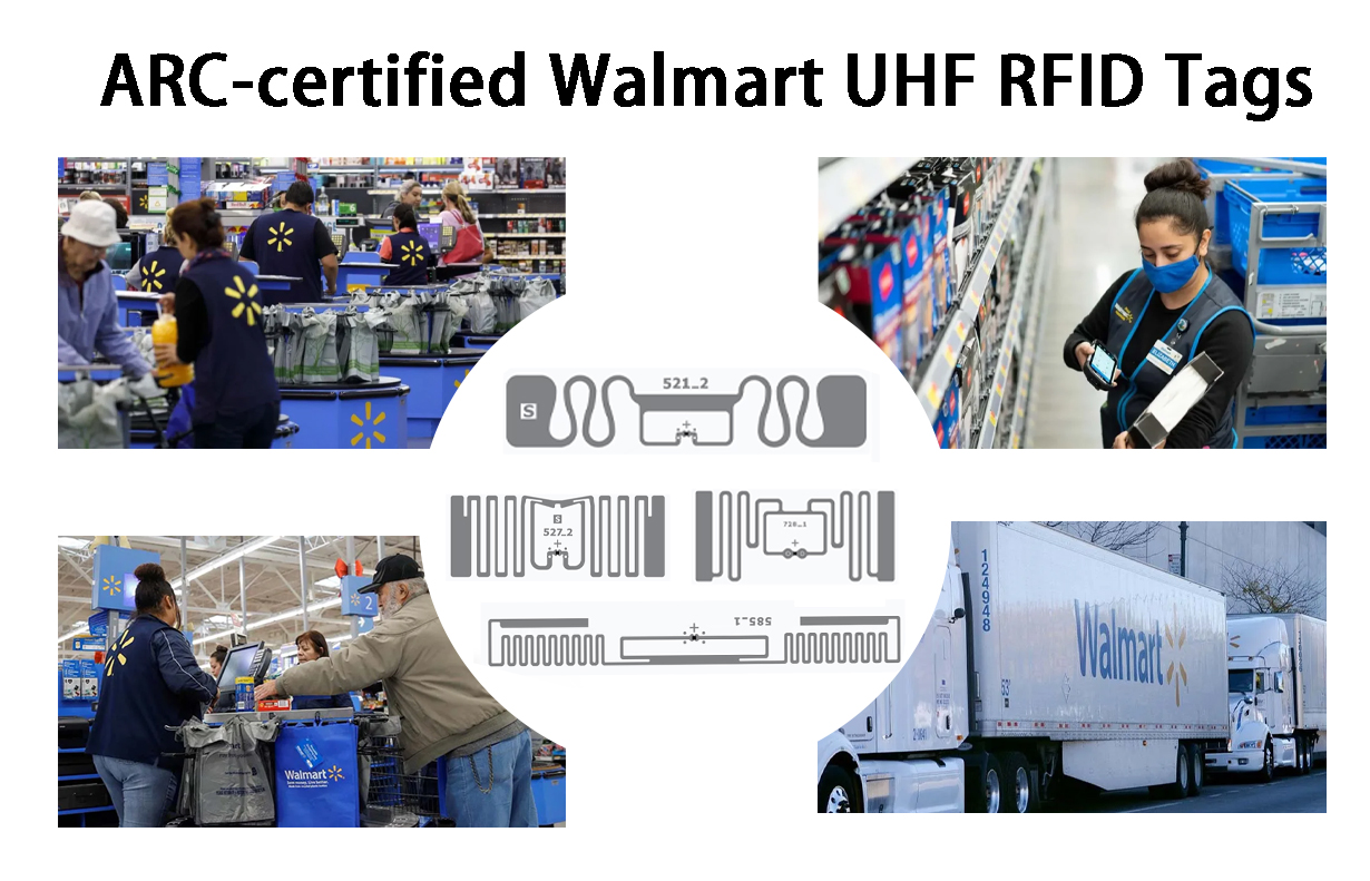 Arc-certified UHF RFID labels for Walmart supermarkets-UCODE® 9