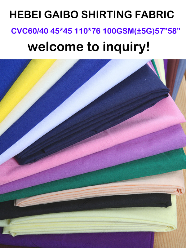 The Appeal of Polyester Cotton Shirting Fabric