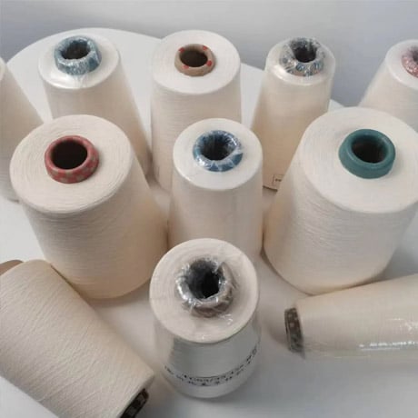 CVC 60%cotton 40%polyester Blended carded Yarn 45S