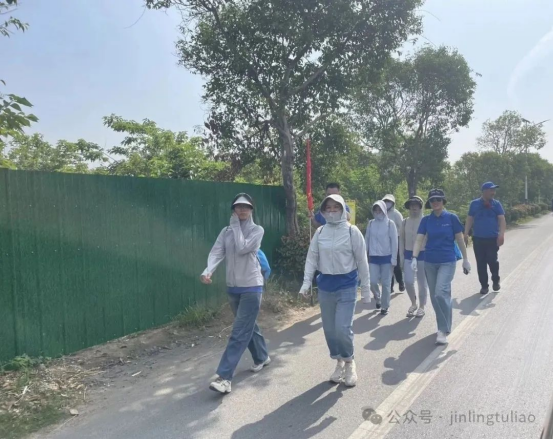 【 520 Love Day 】 Jinling Coatings held the 2025 "520 • Walk for Love" hiking activity