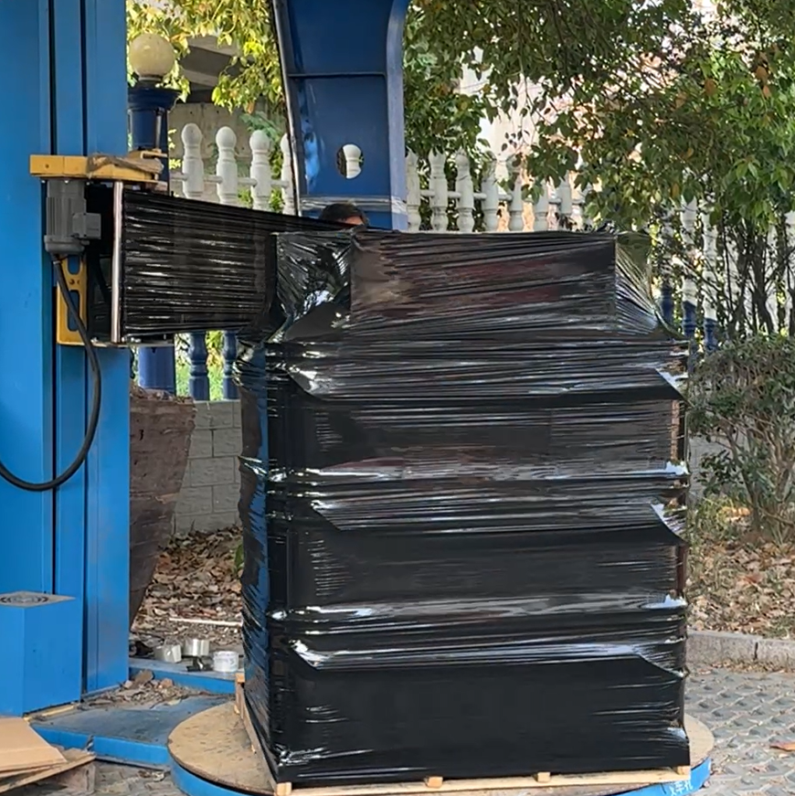 Wrap film packaging video.