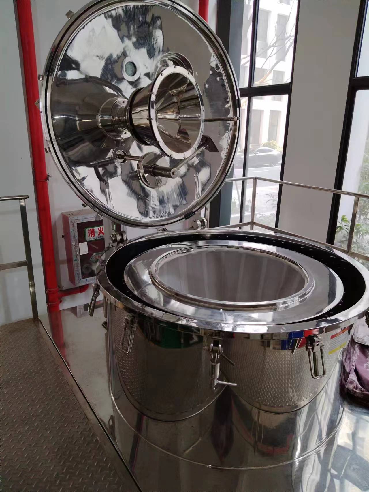 PLD plate automatic bag pulling centrifuge